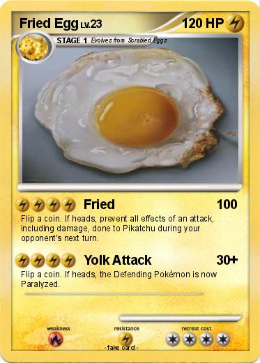 Pokemon Fried Egg