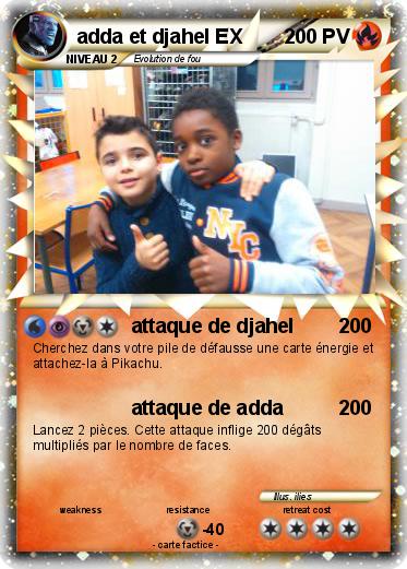 Pokemon adda et djahel EX