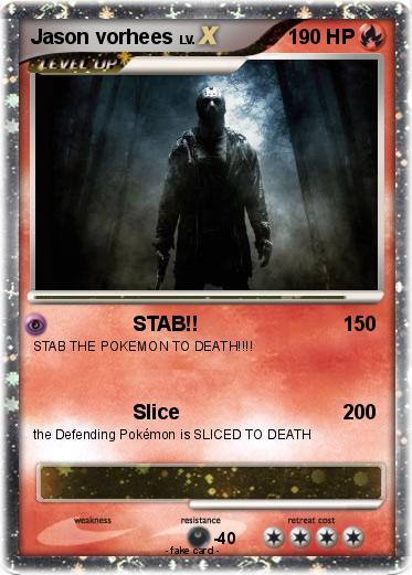 Pokemon Jason vorhees