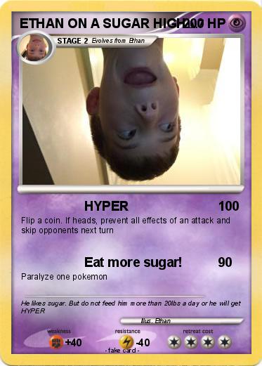 Pokemon ETHAN ON A SUGAR HIGH