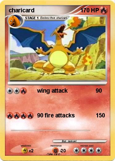 Pokemon charicard