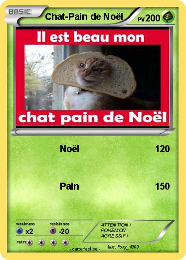 Pokemon Chat-Pain de Noël