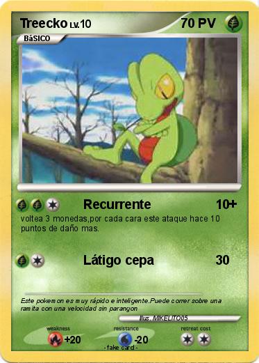 Pokemon Treecko