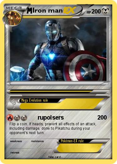 Pokemon Iron man