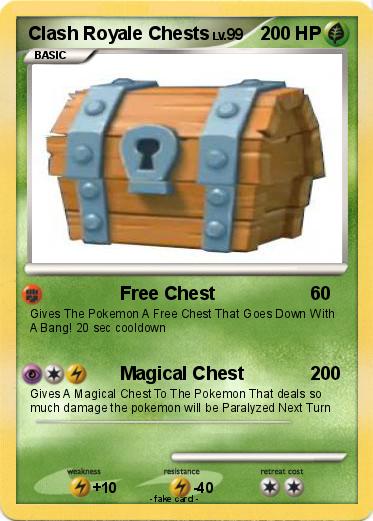 Pokemon Clash Royale Chests