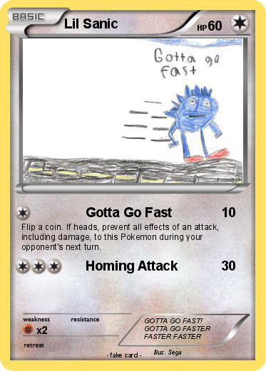Pokemon Lil Sanic