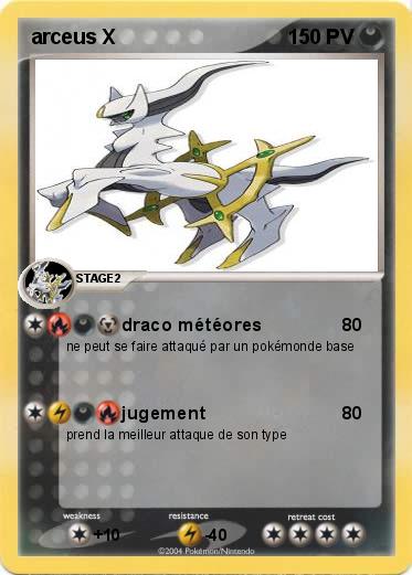 Pokemon arceus X