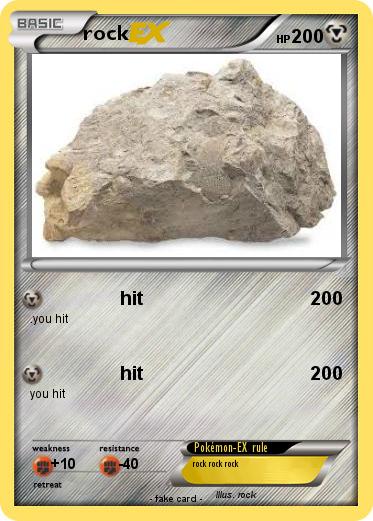 Pokemon rock