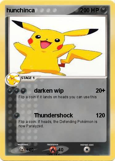 Pokemon hunchinca