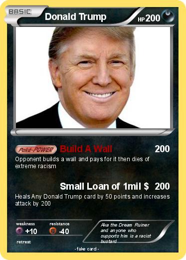 Pokemon Donald Trump