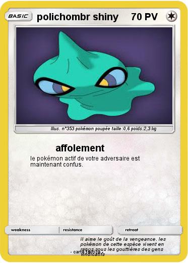 Pokemon polichombr shiny