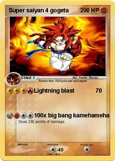Pokemon Super saiyan 4 gogeta