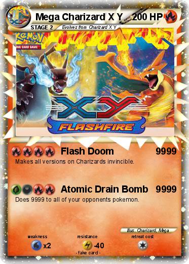 Pokemon Mega Charizard X Y