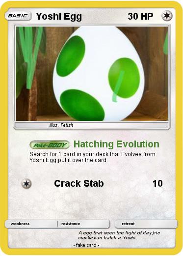 Pokemon Yoshi Egg