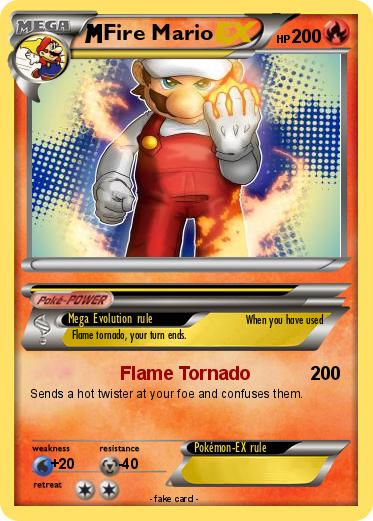 Pokemon Fire Mario
