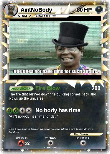 Pokemon AintNoBody