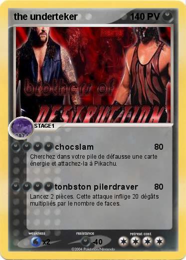 Pokemon the underteker
