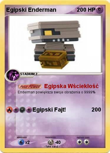Pokemon Egipski Enderman