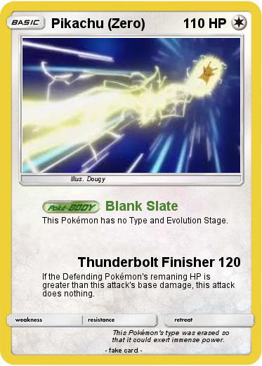 Pokemon Pikachu (Zero)