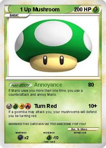 Pokemon 1 Up Mushroom