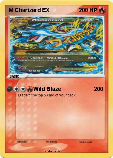 Pokemon M Charizard EX