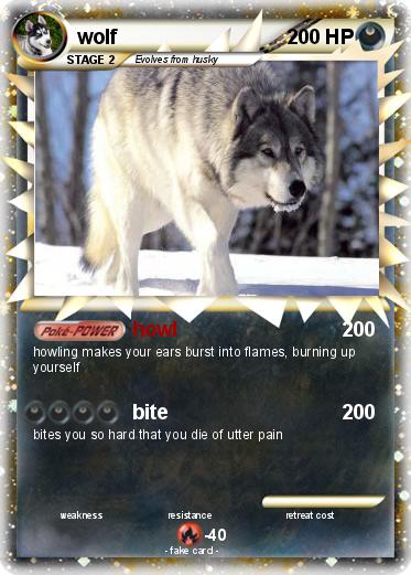 Pokemon wolf