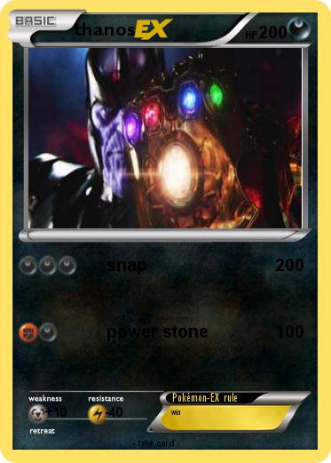 Pokemon thanos