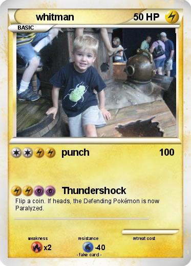 Pokemon whitman