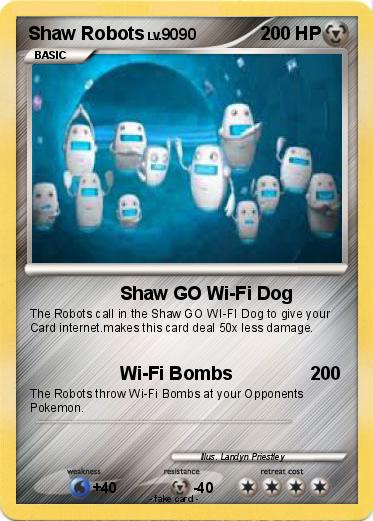 Pokemon Shaw Robots