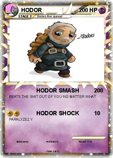 Pokemon HODOR