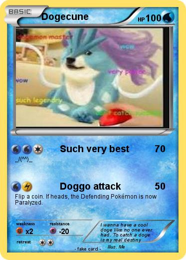 Pokemon Dogecune