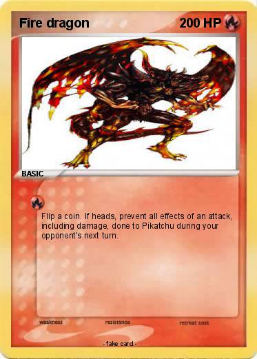 Pokemon Fire dragon