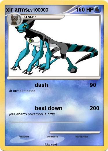 Pokemon xlr arms