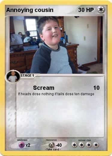 Pokemon Annoying cousin