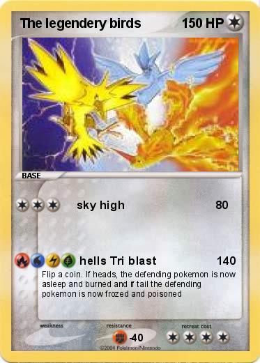 Pokemon The legendery birds
