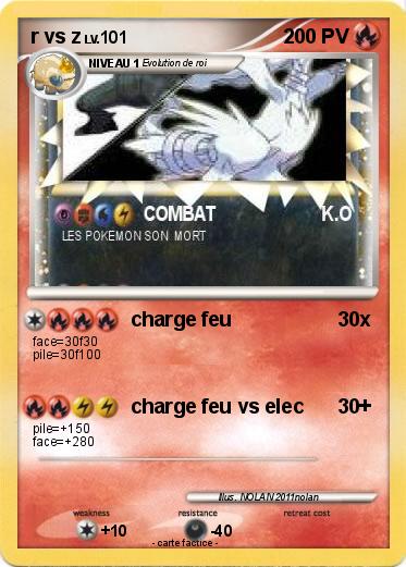 Pokemon r vs z