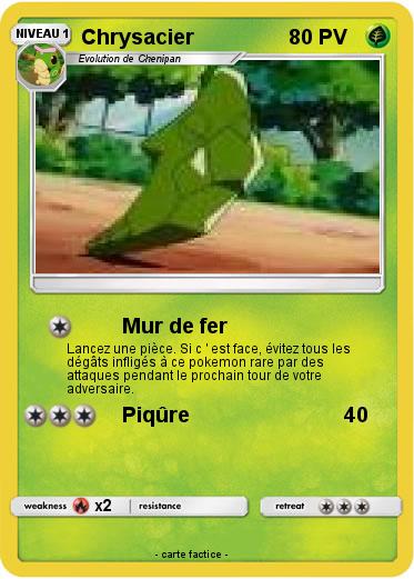 Pokemon Chrysacier