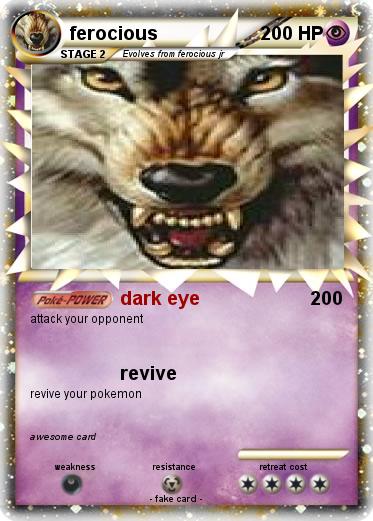 Pokemon ferocious