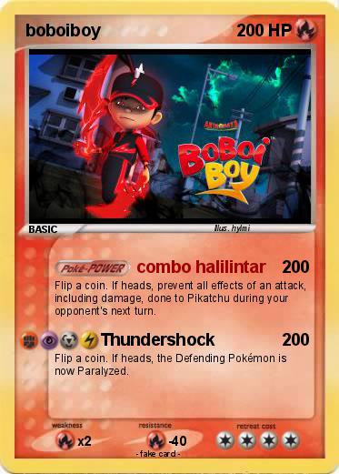 Pokemon boboiboy