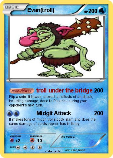 Pokemon Evan(troll)