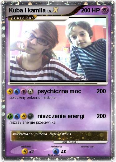 Pokemon Kuba i kamila