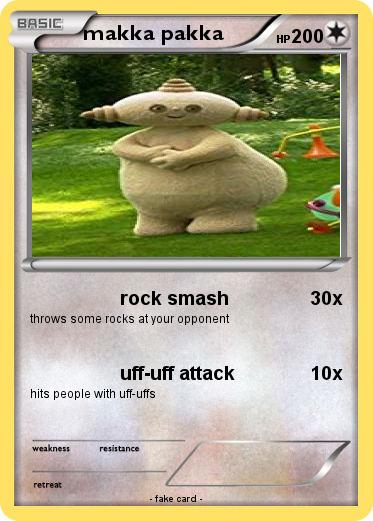 Pokemon makka pakka