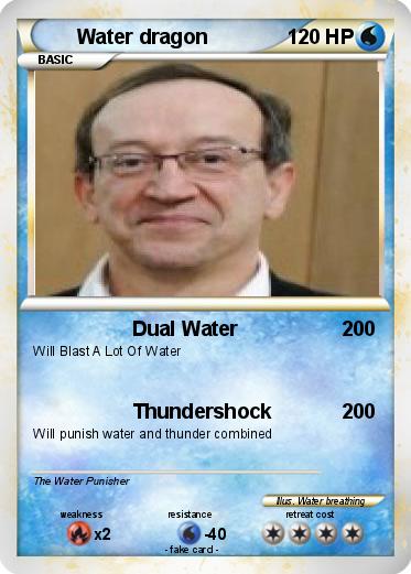Pokemon Water dragon