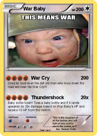 Pokemon War Baby