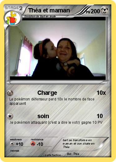 Pokemon Théa et maman