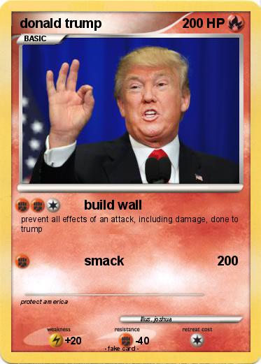 Pokemon donald trump