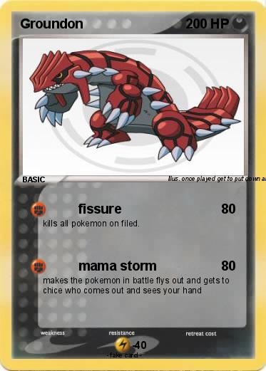 Pokemon Groundon