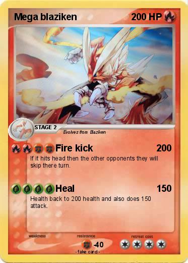 Pokemon Mega blaziken