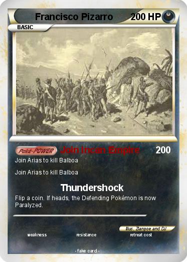 Pokemon Francisco Pizarro