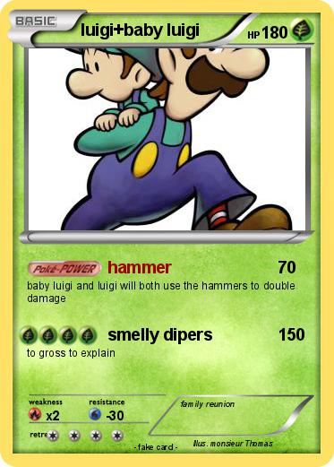 Pokemon luigi+baby luigi